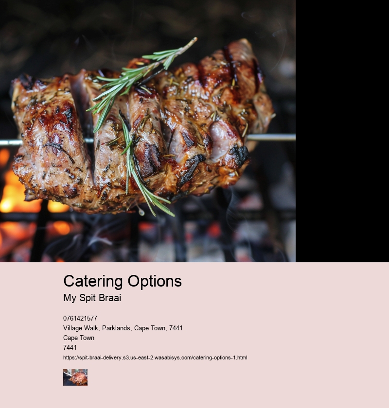 Catering Options