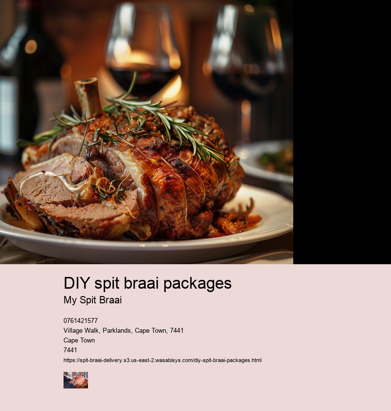 DIY spit braai packages