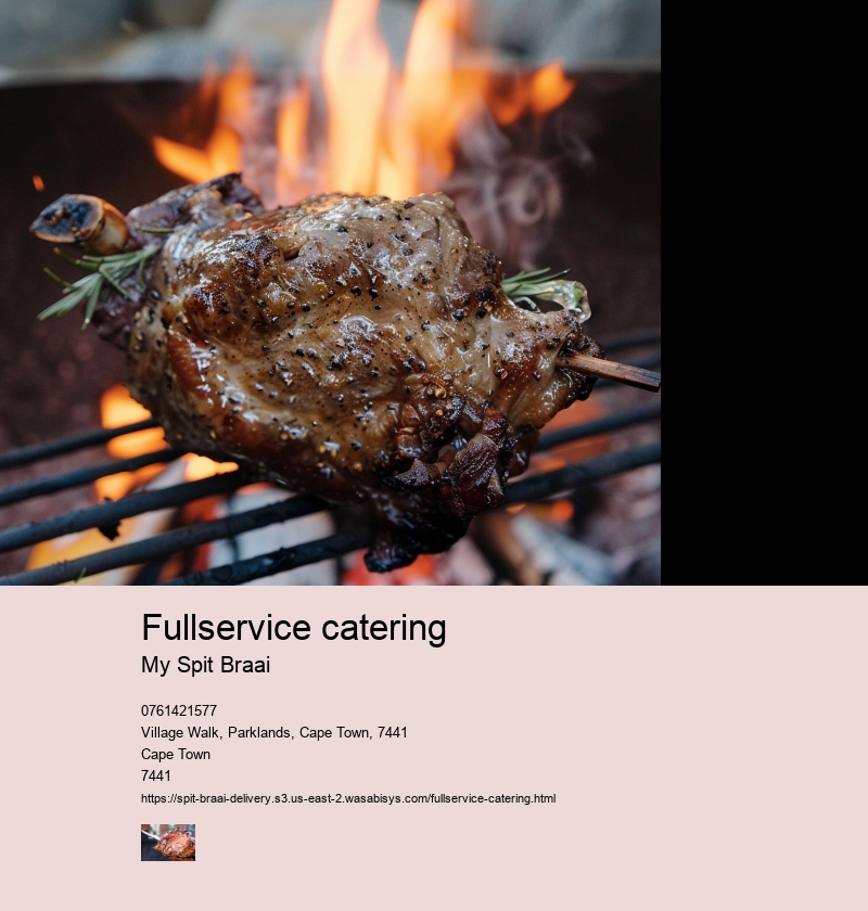 Fullservice catering