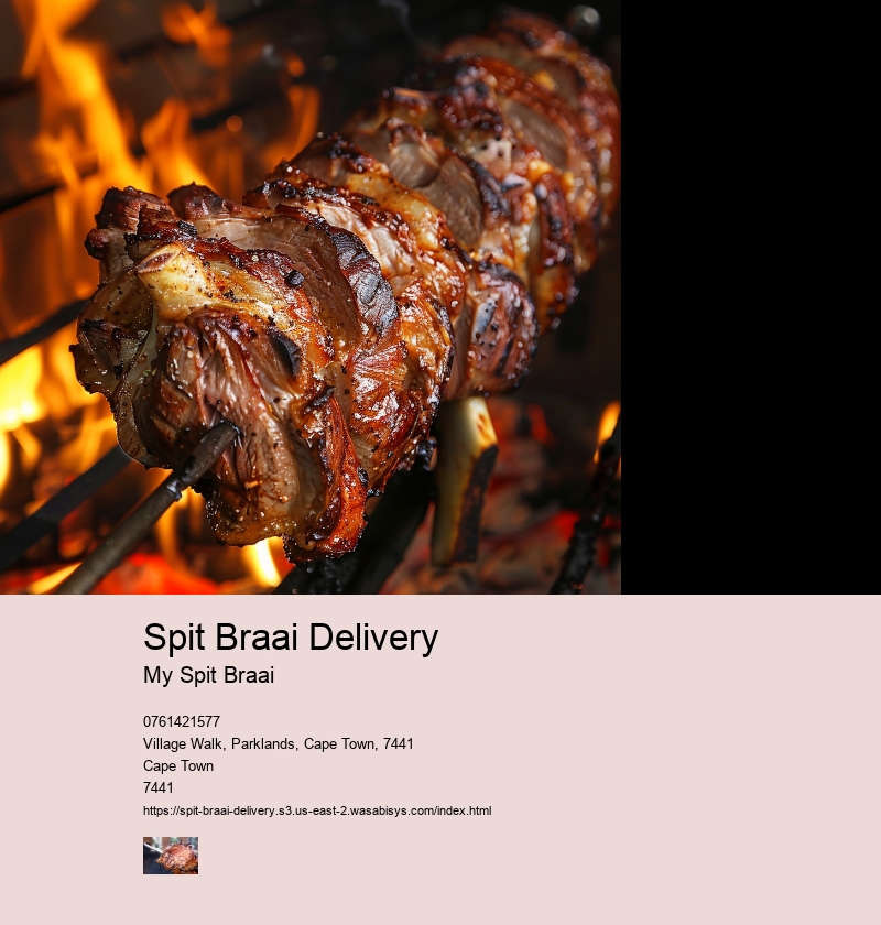 Spit Braai Delivery